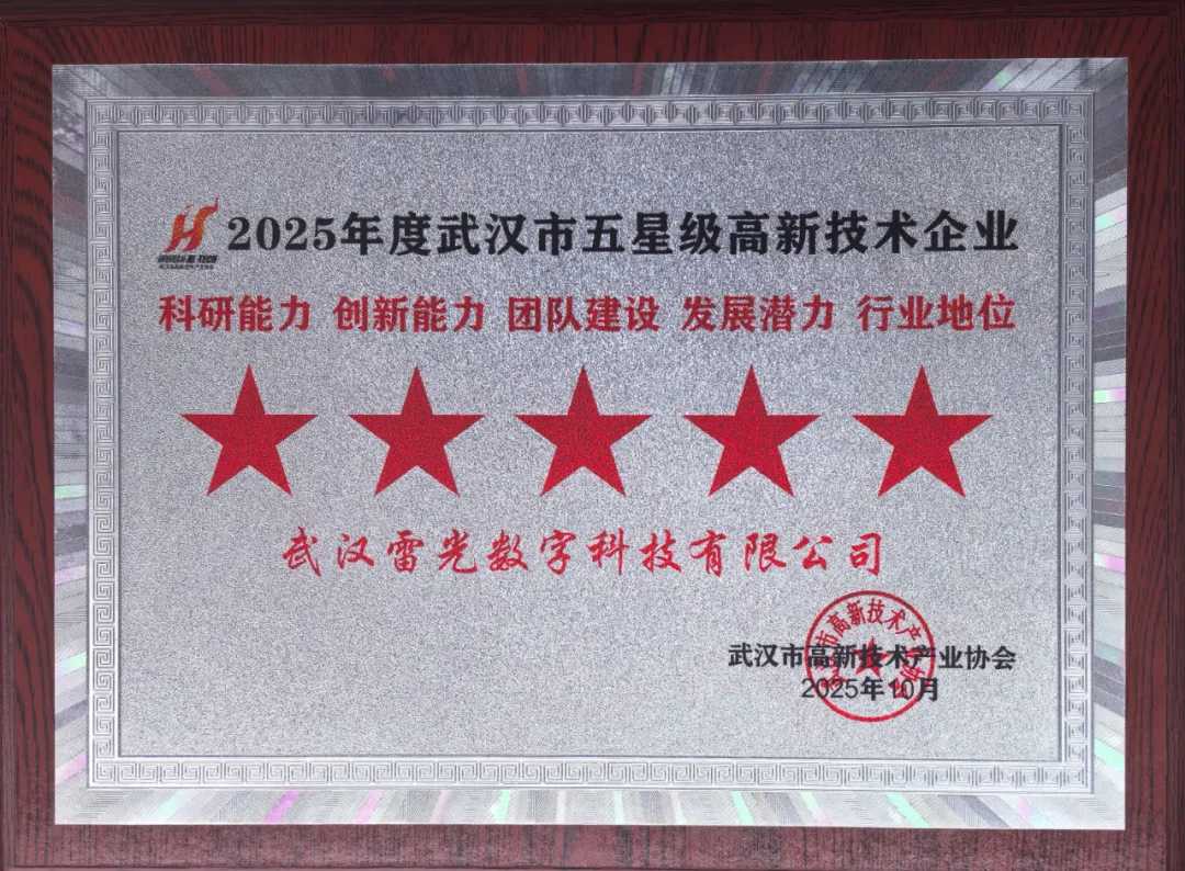 湖北工建雷光公司獲評2025年度武漢市五星級高新技術(shù)企業(yè).png